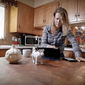 Jill VanderWal Performance Beef customer in Minnesota. Jill VanderWal Performance Beef customer in Minnesota.